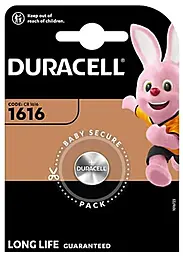 Батарейки Duracell 1616 3V (CR1616) 1 шт