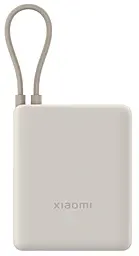 Повербанк Xiaomi Integrated Cable 10000mAh 33W Tan GL (BHR9333GL) - фото Повербанк Xiaomi Integrated Cable 10000mAh 33W Tan GL (BHR9333GL)