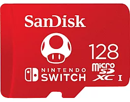 Карта памяти SanDisk 128 GB microSDXC for Nintendo Switch SDSQXAO-128G-GN3ZN - фото Карта памяти SanDisk 128 GB microSDXC for Nintendo Switch SDSQXAO-128G-GN3ZN