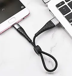 Кабель Borofone BX32 Munificent USB-A - micro USB 12w 2.4a 0.25м cable Black - миниатюра 5 Кабель Borofone BX32 Munificent USB-A - micro USB 12w 2.4a 0.25м cable Black - миниатюра 5
