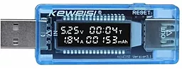 USB тестер Keweisi KWS-V20 USB Charger Doctor 3.5/20v 0/3.3a - миниатюра 2