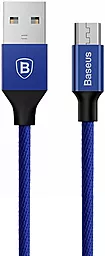 Кабель Baseus Yiven USB-A - micro USB 10w 1м cable Blue (CAMYW-A13) - фото Кабель Baseus Yiven USB-A - micro USB 10w 1м cable Blue (CAMYW-A13)