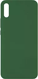 Чехол Epik Silicone Cover Full without Logo (A) Xiaomi Redmi 9A Dark Green