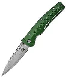 Нож Mcusta Fusion Damascus (MC-0163D) Green - фото Нож Mcusta Fusion Damascus (MC-0163D) Green
