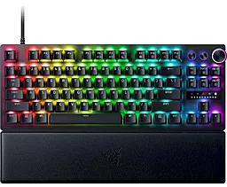 Клавиатура Razer Huntsman V3 Pro TKL Analog Optical Switch Gen-2 USB Black (RZ03-04980100-R3M1) - фото Клавиатура Razer Huntsman V3 Pro TKL Analog Optical Switch Gen-2 USB Black (RZ03-04980100-R3M1)