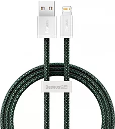 Кабель Baseus Dynamic 2 USB-A - Lightning 12w 2.4a 2м cable Green (CALD040106)