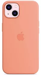 Чехол Silicone Case Full для Apple iPhone 11 Pro Max Peach