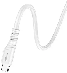 Кабель Hoco X97 Crystal Silicone USB Type-C - Type-C 60w 3a 1м PD cable White - миниатюра 4 Кабель Hoco X97 Crystal Silicone USB Type-C - Type-C 60w 3a 1м PD cable White - миниатюра 4