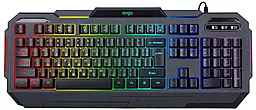 Клавіатура Ergo ENG/RUS/UKR Black (KB-680)