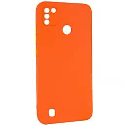 Чохол Epik TPU Square Full Camera для TECNO POP 4 Pro Оранжевий - мініатюра 2