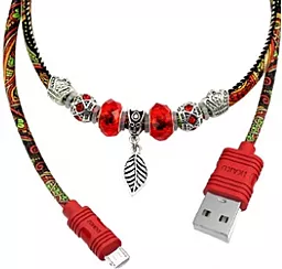 Кабель iKaku POTALA USB-A - micro USB 12w 2.4a 0.5м cable Red - фото Кабель iKaku POTALA USB-A - micro USB 12w 2.4a 0.5м cable Red