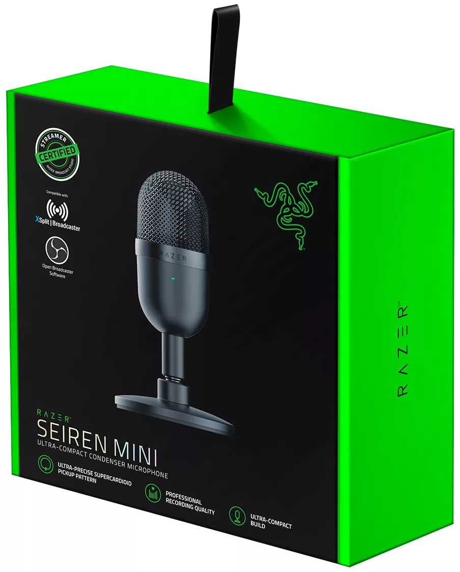 Микрофон Razer Seiren mini Black (RZ19-03450100-R3M1) - фото 4