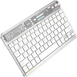 Клавіатура Hoco S55 Transparent Discovery edition Space White