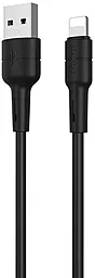 Кабель USB Borofone BX30 Lightning Black