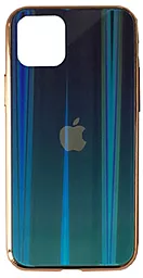 Чехол Glass Benzo для Apple iPhone XS Max Blue Gold