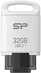 Флешка Silicon Power 32 GB Mobile C10 White (SP032GBUC3C10V1W) - фото Флешка Silicon Power 32 GB Mobile C10 White (SP032GBUC3C10V1W)