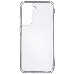 TPU чехол GETMAN Clear 1,0 mm для Samsung Galaxy S21