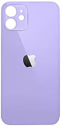 Задня кришка корпусу Apple iPhone 12 mini (small hole) Original Purple - фото Задня кришка корпусу Apple iPhone 12 mini (small hole) Original Purple