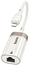 Сетевая карта Hoco UA41A Crystal Lightnin - RJ45 100Mbps 0.15м абрикосовый 