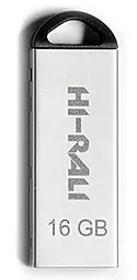 Флешка Hi-Rali Fit Series 16GB USB 2.0 (HI-16GBFITSL) Silver - фото Флешка Hi-Rali Fit Series 16GB USB 2.0 (HI-16GBFITSL) Silver