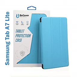Чехол для планшета BeCover Smart Case для Samsung Galaxy Tab A7 Lite SM-T220, SM-T225 Blue (706458) - фото Чехол для планшета BeCover Smart Case для Samsung Galaxy Tab A7 Lite SM-T220, SM-T225 Blue (706458)