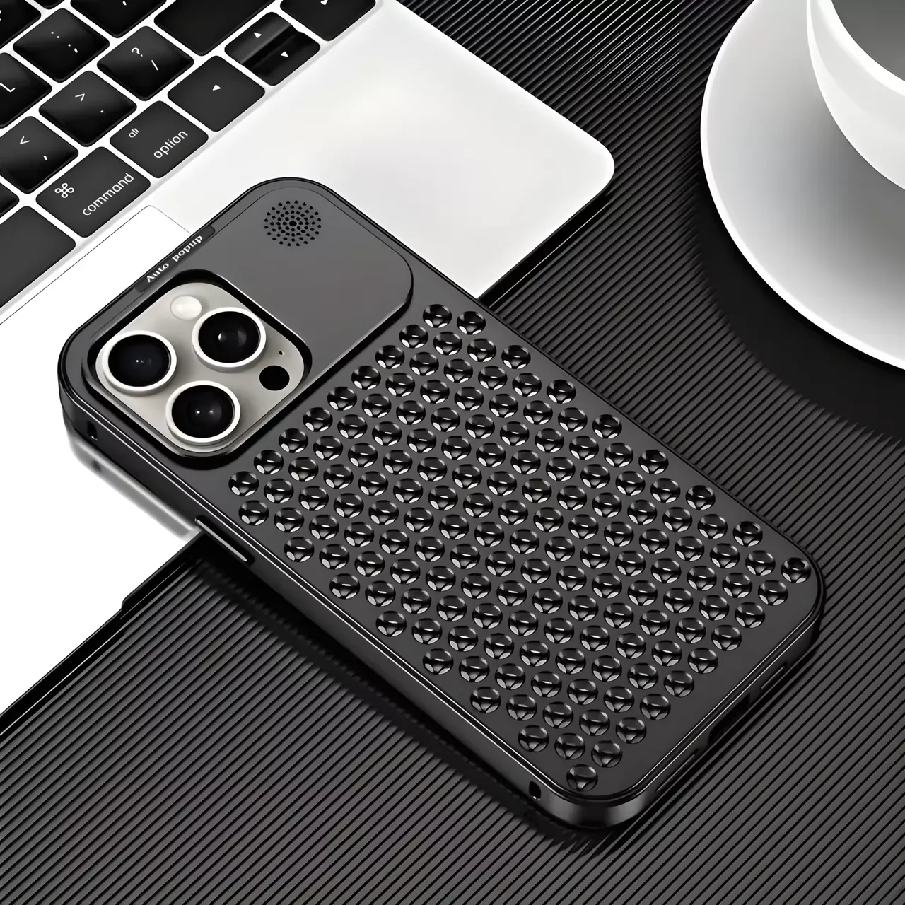 Чехол 1TOUCH Aluminium Case для Apple iPhone 15 Black - фото 3