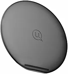 Беспроводное (индукционное) зарядное устройство быстрой QI зарядки Usams Wireless Fast Charging Pad Black (US-CD33)