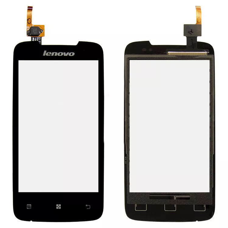Сенсор (тачскрін) Lenovo A390 (6 pin) Black - фото 1