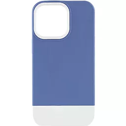 Чехол Epik TPU+PC Bichromatic для Apple iPhone 13 Pro (6.1") Blue / White