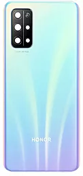 Задняя крышка корпуса Huawei Honor 30S со стеклом камеры Blue - фото Задняя крышка корпуса Huawei Honor 30S со стеклом камеры Blue