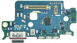 Нижняя плата Samsung Galaxy S23 S911 с разъемом зарядки, Sim-карты, микрофоном (версия USA) Original