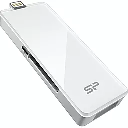 Флешка Silicon Power 32GB xDrive Z30 White USB 3.0/Lightning (SP032GBLU3Z30V1W) - фото Флешка Silicon Power 32GB xDrive Z30 White USB 3.0/Lightning (SP032GBLU3Z30V1W)
