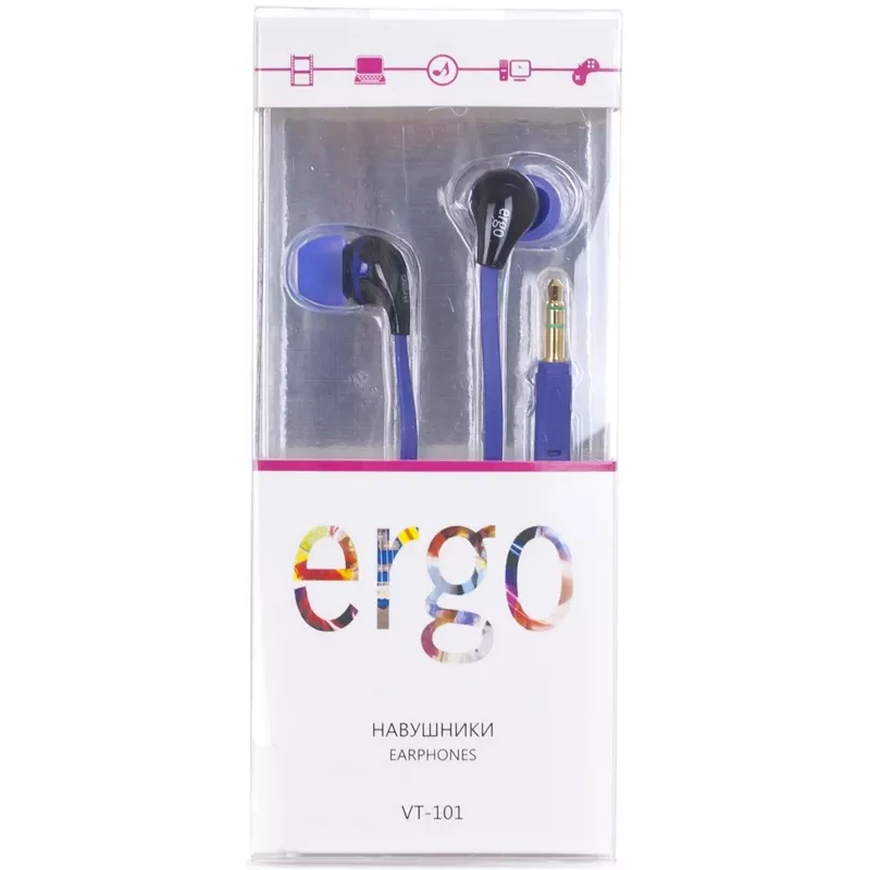 Наушники Ergo VT-101 Violet - фото 2