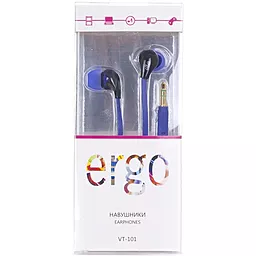 Наушники Ergo VT-101 Violet - миниатюра 2 Наушники Ergo VT-101 Violet - миниатюра 2