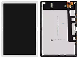 Дисплей для планшету Huawei MediaPad M5 Lite 10 (BAH2-L09, BAH2-W19) + Touchscreen (original) White