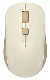 Компьютерная мышка A4Tech Fstyler FB26CS Air2 Wireless/Bluetooth Cafe Latte - фото Компьютерная мышка A4Tech Fstyler FB26CS Air2 Wireless/Bluetooth Cafe Latte