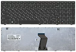 Клавіатура для ноутбуку Lenovo IdeaPad G580 G585 Z580 Z585 Z780 Frame 004526 чорна