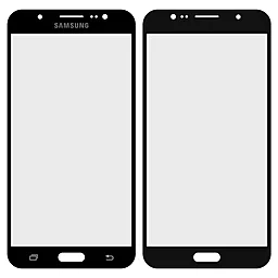 Корпусное стекло дисплея Samsung Galaxy J7 J710F, J710FN, J710H, J710M 2016 Black