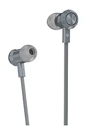Наушники Hoco M7 Universal Metal Dark Grey - фото Наушники Hoco M7 Universal Metal Dark Grey