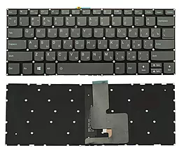 Клавіатура для ноутбуку Lenovo IdeaPad V330-14, без рамки, підсвітка клавіш Original
