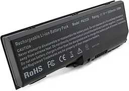 Аккумулятор для ноутбука Toshiba PA3536U-1BAS Satellite P200 / 10.8V 5200mAh / Original Black