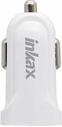Автомобильное зарядное устройство Inkax Car charger 1 USB 2.1A White (CD-32)