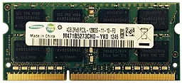 Оперативна пам'ять для ноутбука Samsung 4 GB SO-DIMM DDR3L 1600 MHz (M471B5273CH0-YK0_)