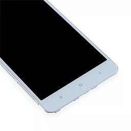 Дисплей Xiaomi Redmi Note 4X Snapdragon с тачскрином и рамкой, оригинал, White - миниатюра 6