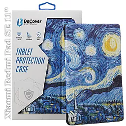 Чехол для планшета BeCover Smart Case для Xiaomi Redmi Pad SE11" Night (709871) - фото Чехол для планшета BeCover Smart Case для Xiaomi Redmi Pad SE11" Night (709871)