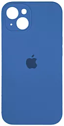 Чохол Silicone Case Full Camera для Apple iPhone 15 New Lake Blue