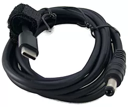 Кабель USB ExtraDigital USB Type-C - DC 5.5x2.1mm 5V 1A Black (KBU1888) - фото Кабель USB ExtraDigital USB Type-C - DC 5.5x2.1mm 5V 1A Black (KBU1888)