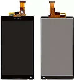 Дисплей Sony Xperia ZL (C6502, C6503, C6506, L35h, L35i) с тачскрином, Black