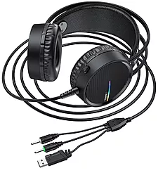 Навушники Hoco W100 Black - мініатюра 6