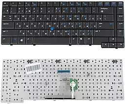Клавіатура для ноутбуку HP Compaq 8510P 8510W US With point stick 451020-251 чорна